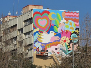 Una mina de color